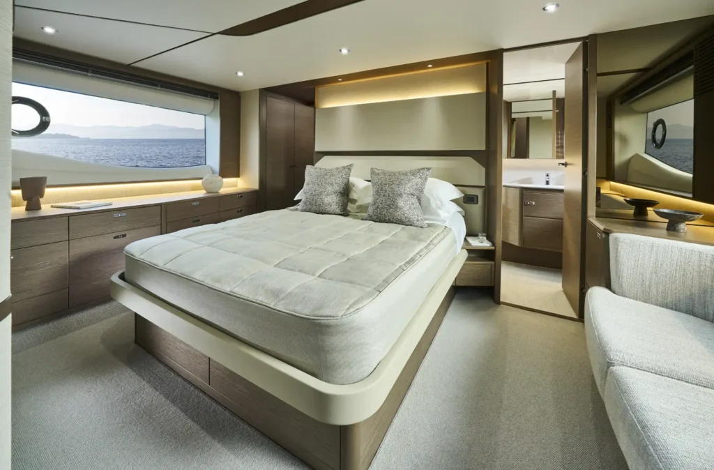 f58-interior-owners-stateroom-bathroom-door-open-silver-oak
